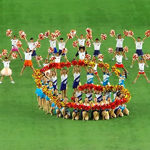 巨人vs広島戦 オープニングパフォーマンス